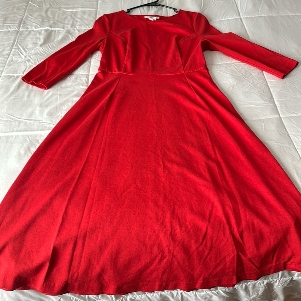 Boden dress. Size 8 L. Scarlet